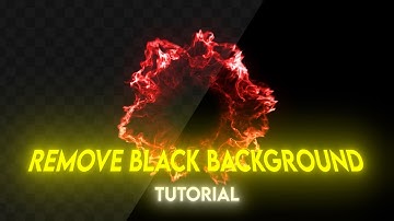 How to REMOVE BLACK BACKGROUND from Overlays/Stock Footage in After Effects