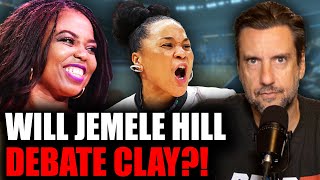 Clay CHALLENGES Jemele Hill To DEBATE Over Men In Women's Sports | OutKick The Show with Clay Travis