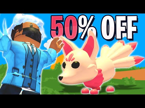 Official Kitsune News 50 Off Pets Coming Tomorrow To Adopt Me Youtube - new kitsune pet now available in adopt me on roblox plus get 50 off legendary pets entertainment focus