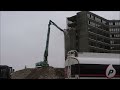 Excavator Liebherr R960 - Take the wall down (option A)