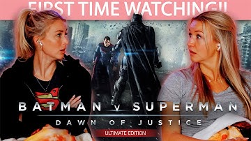 BATMAN V SUPERMAN (ULTIMATE EDITION) | FIRST TIME WATCHING | MOVIE REACTION