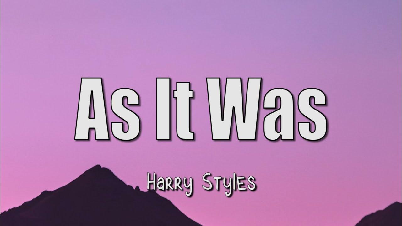 Harry styles - as it was (official video). Текст песни as it was harry styles. As it was lyrics. As it was текст. As it was текст.