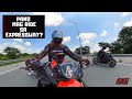 Breakfast with ELLA CRUZ | KAWASAKI Z1000 YAMAHA R1 BMW GS - Pano mag ride sa expressway