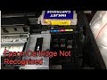 Troubleshoot Epson WF-3620 Not Recognize Cartridges - Refill, Unclog and Reset T252