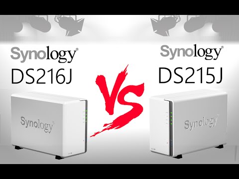 The Synology DS216J versus The Synology DS215J The budget 2 bay NAS Faceoff