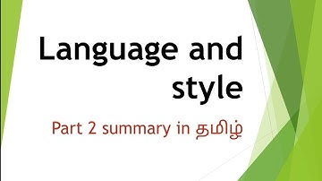 #language and #style in #writing for #media for #media in #tamil #summary in #english #net #set #yt