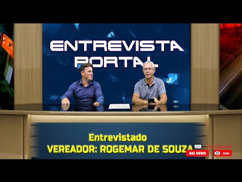Vereador Rogemar Pereira de Souza é o entrevistado do Portal