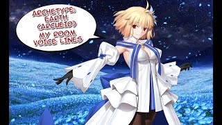 【FGO】Archetype: Earth (Arcuied) My Room Voice Lines (ENG)