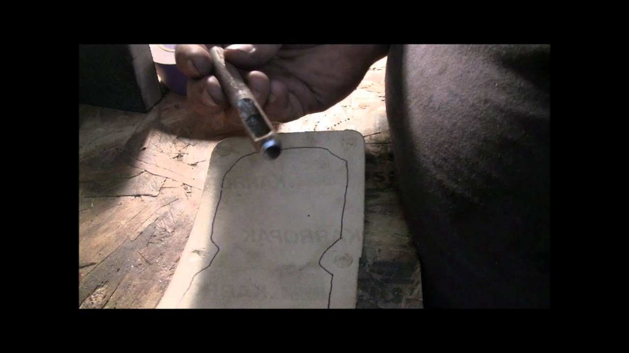 air compressor overhaul making your own gaskets youtube head gasket material sheet
