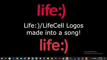 Life:)/LifeCell Logos Made Into A Song! (With Microsoft Sam