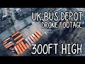 FLYING A DRONE OVER A BUS DEPOT 🚌 📸