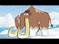 Woolly mammoth  learn dinosaur facts  dinosaur cartoons for children by im a dinosaur
