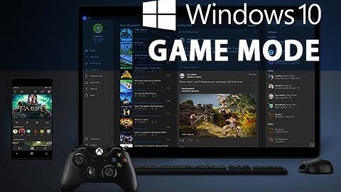 Windows 10 Game Mode Test