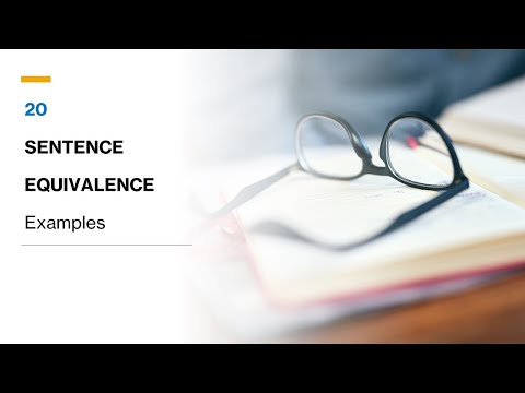 Try These Sentence Equivalence Examples: 20 GRE Medium / Hard Questions
