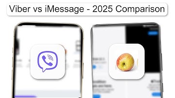 Viber Vs iMessage 2025 Comparison
