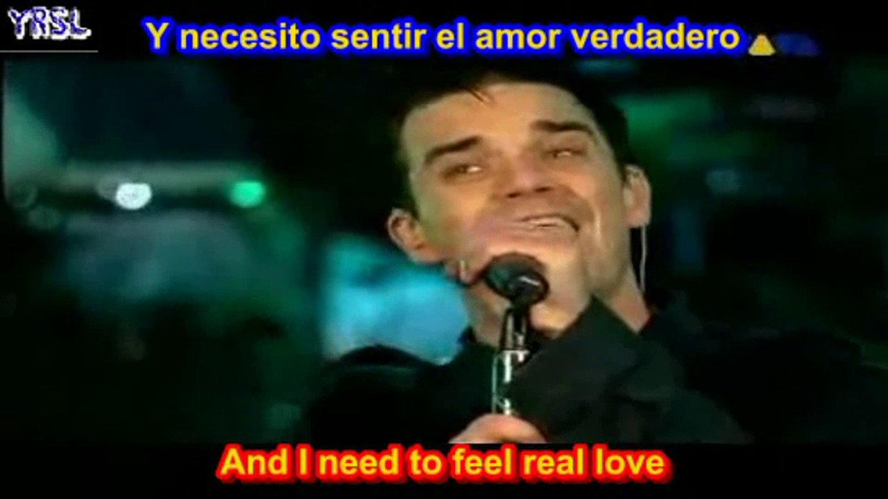 Feel Robbie Williams Lyrics Español