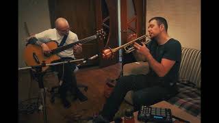 Джем бас + труба, вариация ( fretless bass and trumpet jam)