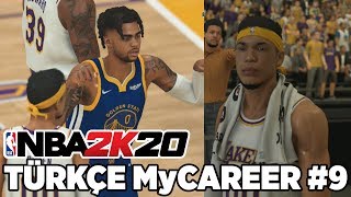 Türkçe NBA 2K20 MyCAREER #9 | WARRIORS MAÇI! COUSINS BENİ DELİRTECEK! D'LO İNTİKAMI!