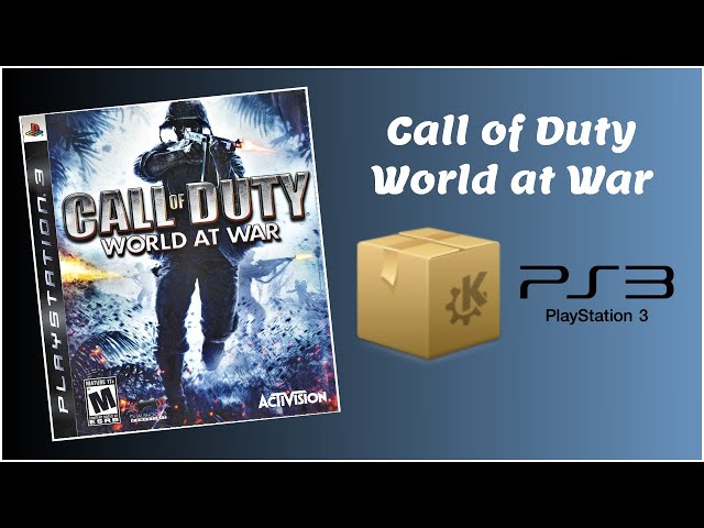 Activision CALL OF DUTY WORLD AT WAR PS3