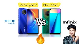 Tecno Spark 6 Vs Infinix Note 7 - Infinix Note 7 Vs Tecno Spark 6