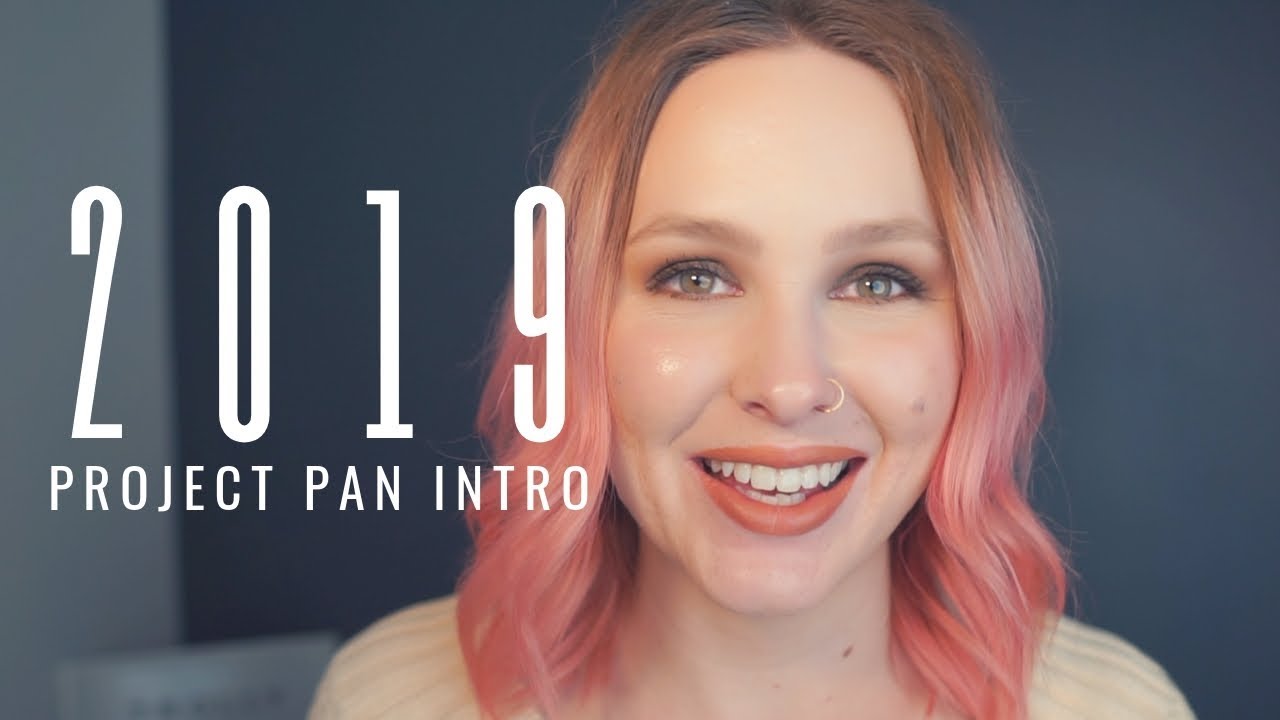 PANNING - 2019 Project Pan Intro | Makeup, Skincare and Haircare!