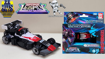 Legacy CRASHER Review! Velocitron Speedia 500 Collection! Bert The Stormtrooper Reviews!