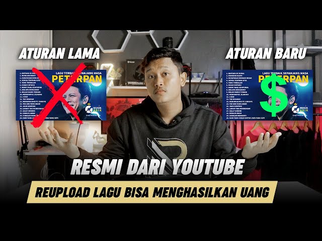 Resmi ! Reupload Lagu Bisa dapat DUIT dari YOUTUBE | Cara Lolos Monet Channel Musik 2022 class=