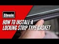 How to Install a Locking Strip Type Windshield Seal