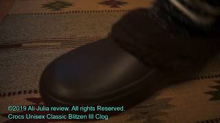 Crocs Unisex Classic Blitzen III Clog, lined clog (Product review)