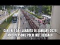 Car Free Day CFD Jakarta Minggu Pagi 14 January 2024
