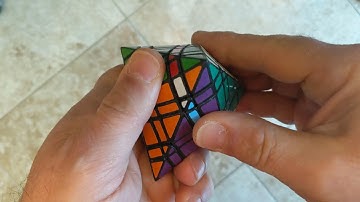 TwistyTurtles 5x5 Triakis Tetrahedron Turning Demo