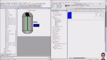 HMI PanelView 1000 Plus Tank Level Animation