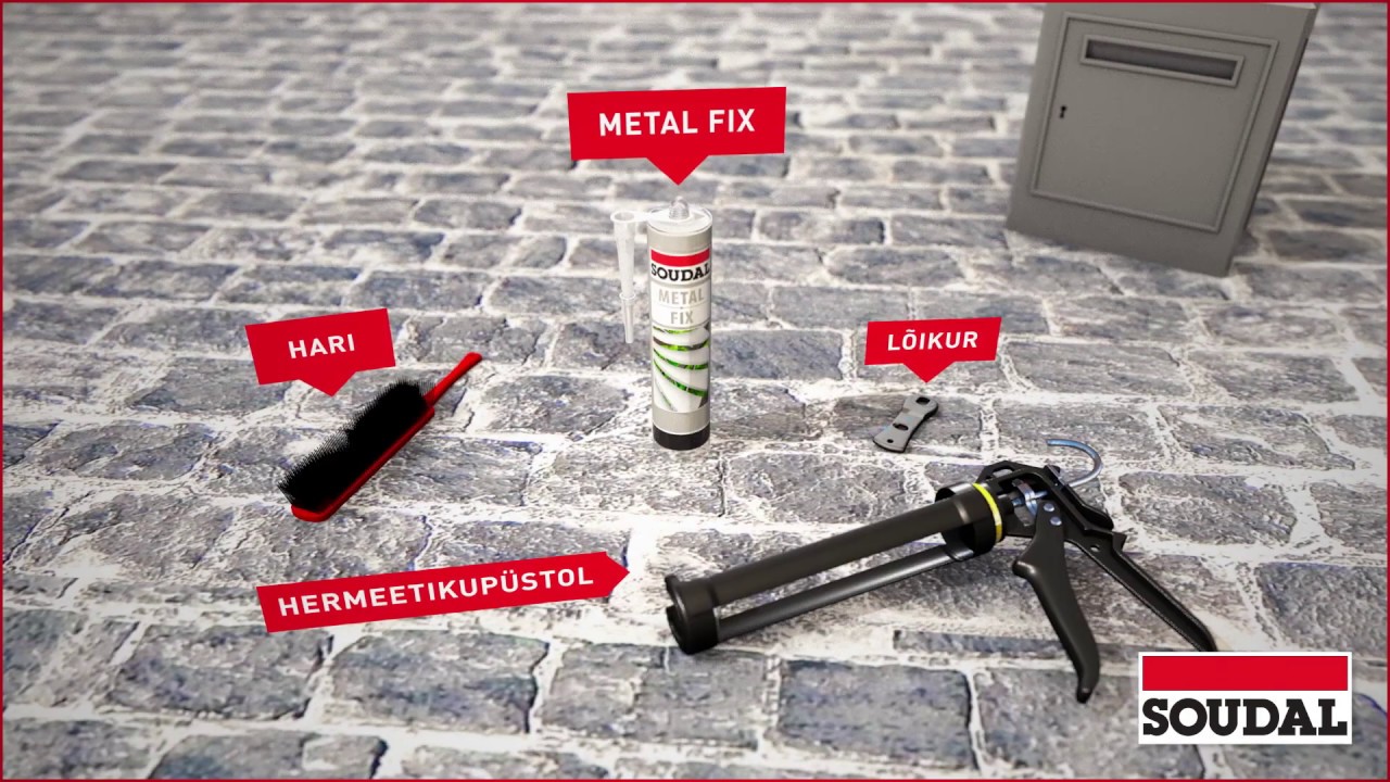 Soudal - Metal Fix - Metalli liim