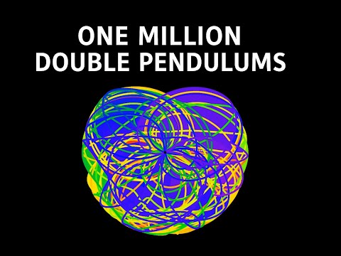 One Million Double Pendulums