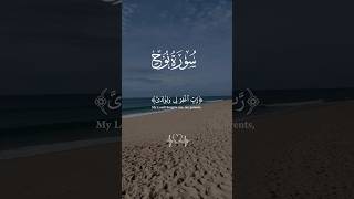 Beautiful Verse from Surah Nooh - Tilawat Quran #quran #relax #surahalmulktilawat #meditaion #sooth