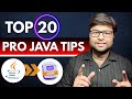🛑Stop Writing Bad Java Code : 20 Pro Tips Explained Simply [Hindi]
