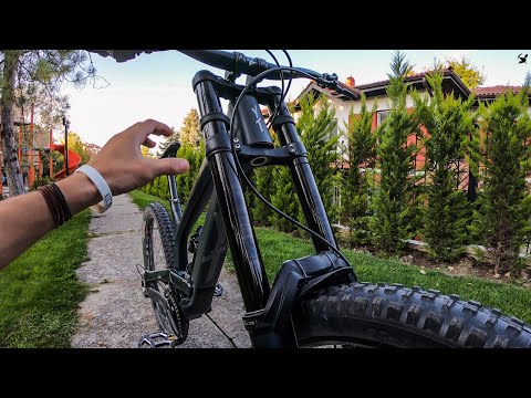 Yeni Downhill Bisikletimi Tanıtıyorum - YT TUES CF PRO M