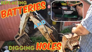 Replacing BATTERIES and Digging HOLES