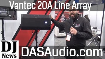 #DASAudio Vantec 20A Active Speaker from #NAMM2018 | Disc Jockey News