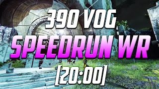 Destiny - Vault of Glass 390 World Record Speedrun! [20:00]