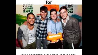 Big Time Rush - Kids' Choice Awards 2013 [VOTE!]