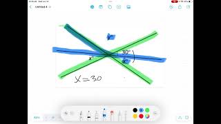 Finding Missing Values in Angle Diagrams - Example