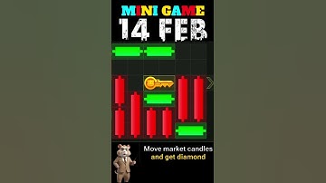 14 February Mini Game 100% Easily Solved Today | Hamster Kombat Mini Game 14 February | Mini Game