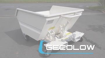 Need for a skip at reduced height ? Discover the GECOLOW