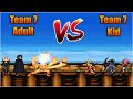 Team 7 (Adult) VS Team 7 (Kid) - Bleach Vs Naruto 3.3 (Modded)