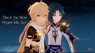 "Don't You Dare Forget the Sun" || Xiao/Aether Edit ⚠️FLASH WARNING⚠️
