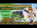 NOVICE GUARDIAN CART TORNADO MVP BUILD ~ Stats, Skills, Runes, Equipment, Cards & Tips!