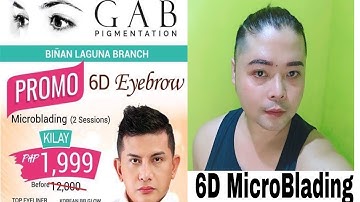 6D Microblading eyebrows Gab Pigmentation | TIUSY DY