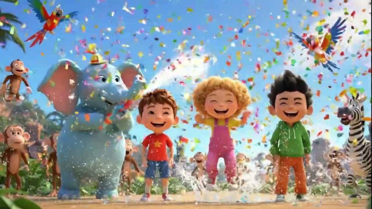 Kids and Animals Dancing Together… The Ending Will Surprise You!