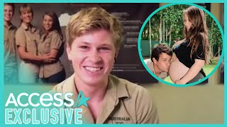 Robert Irwin Reacts To Calling Pregnant Sister Bindi 'Massive' On TV